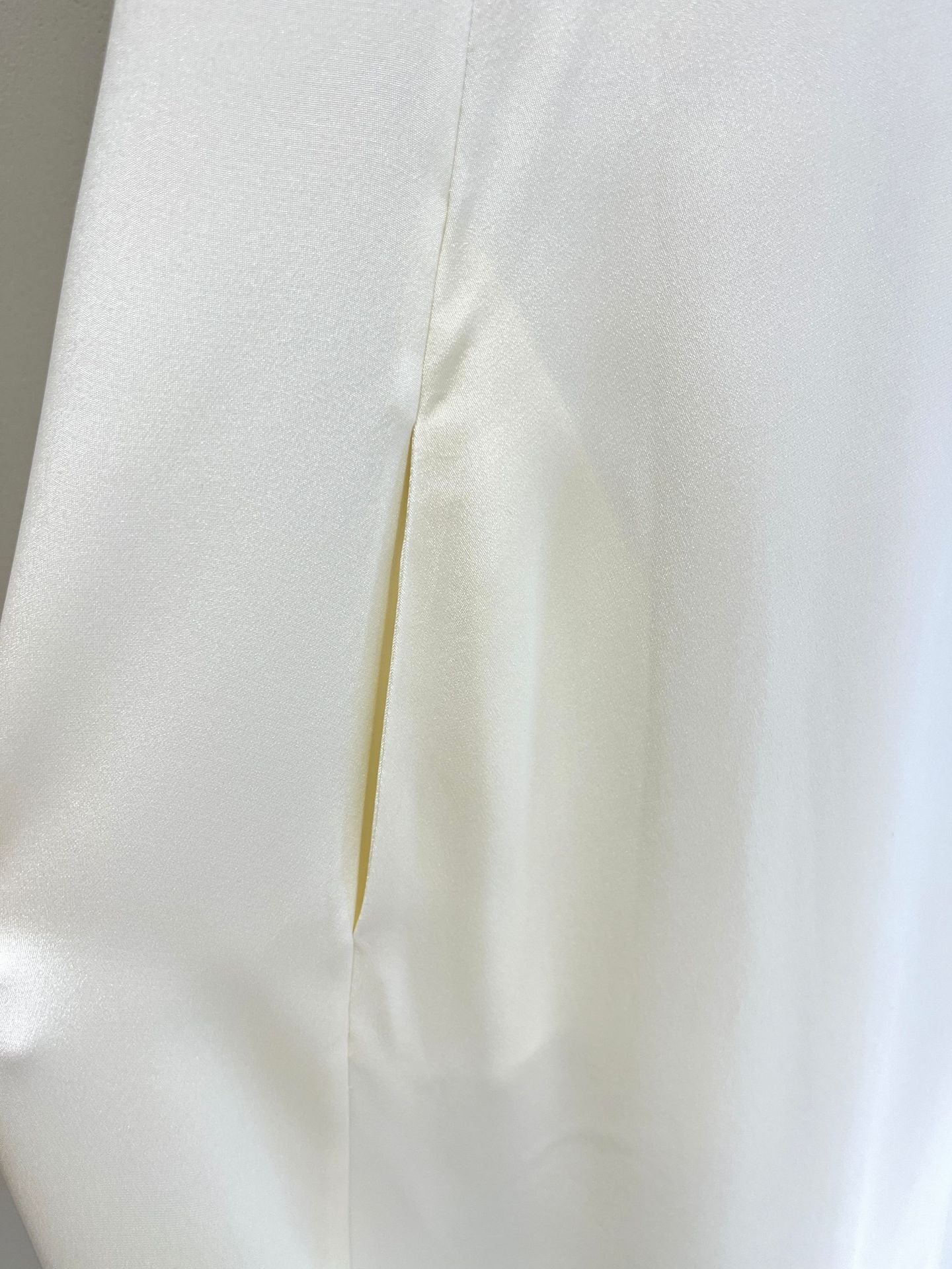A-Line Sleeveless Silk Dress