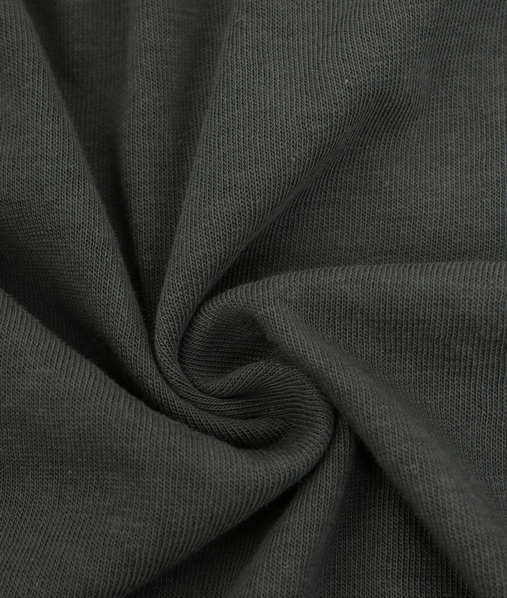 Relaxed Boat Neck Cotton Tee