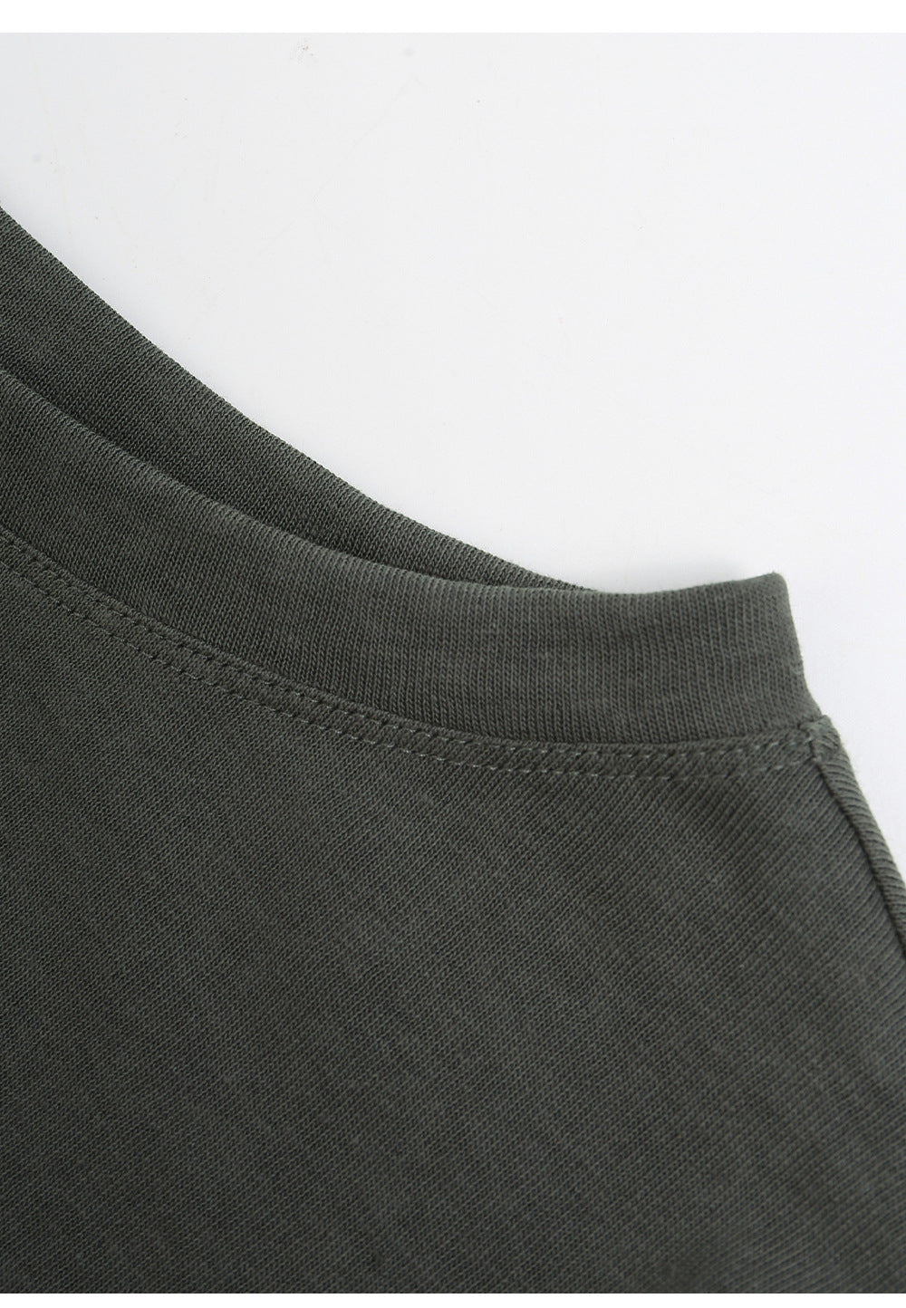 Relaxed Boat Neck Cotton Tee